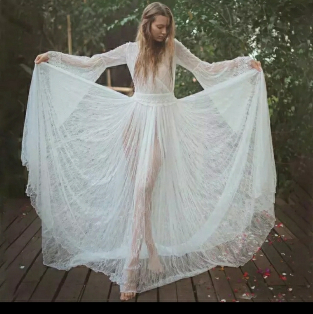 Boho gypsy lace dress..FIRM - Picture 2 of 8